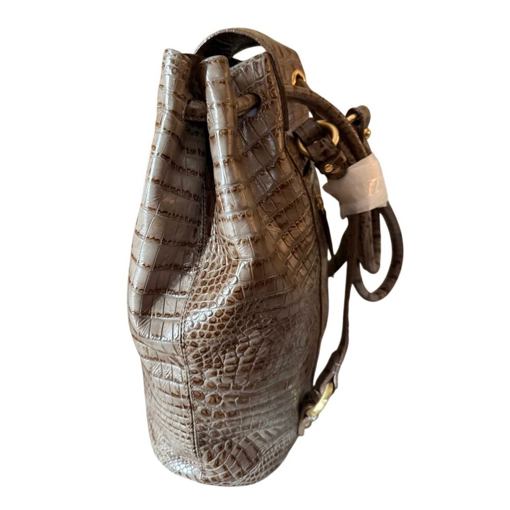 Brahmin Pecan Melbourne leather backpack - Picture 3 of 11